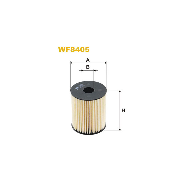 Filtre à carburant WF8405 WIX