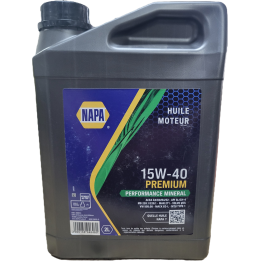 Huile moteur 15W-40 PREMIUM 2L NOM15W40-2L NAPA