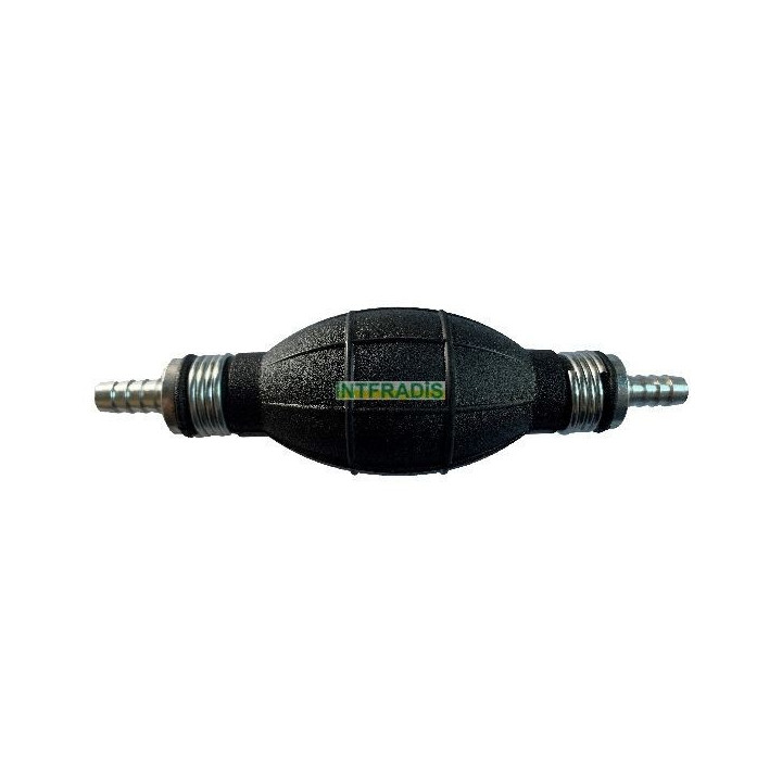 Pompe d'amorcage 2 sorties droites diametre 8MM + clapet anti-retour Intfradis 10188 | Autres pièces auto