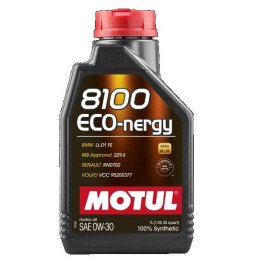 Huile moteur 8100 ECO-NERGY SAE 0W-30 1L 102793 MOTUL