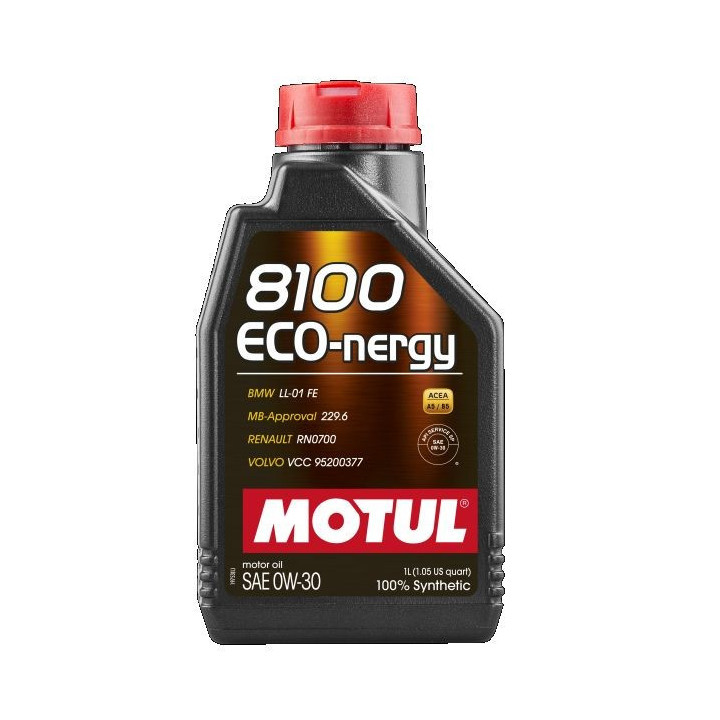 Huile moteur 8100 ECO-NERGY SAE 0W-30 1L 102793 MOTUL