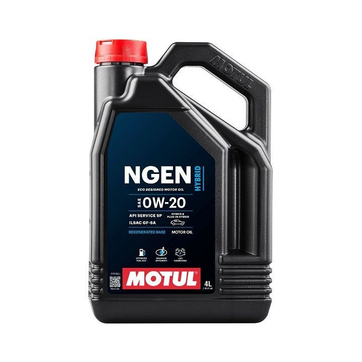 SEO Huile moteur NGEN HYBRID SAE 0W-20 4L 111902 MOTUL