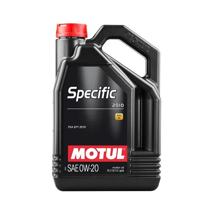 Huile moteur SPECIFIC 2010 SAE 0W-20 5L 112791 MOTUL