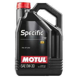 Huile moteur SPECIFIC 2312 SAE 0W-30 5L 106414 MOTUL