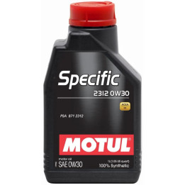 Huile moteur SPECIFIC 2312 SAE 0W-30 1L 106413 MOTUL