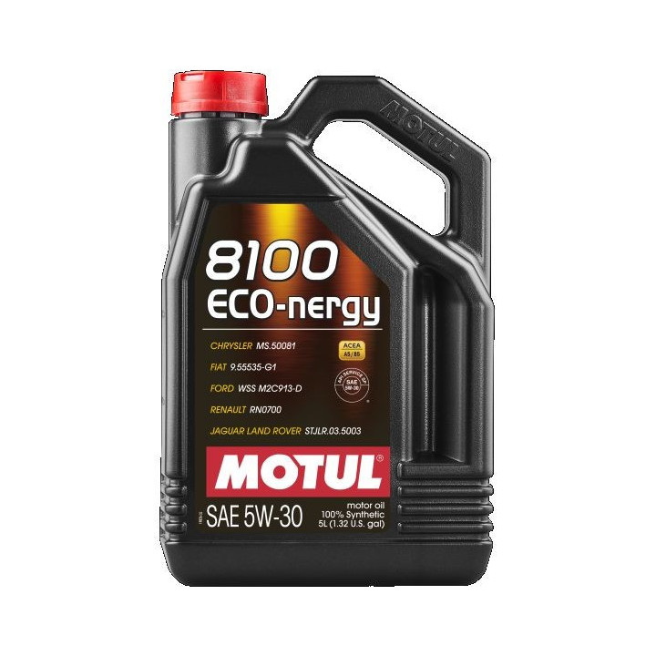 Huile moteur 8100 ECO-NERGY SAE 5W-30 5L 102898 MOTUL