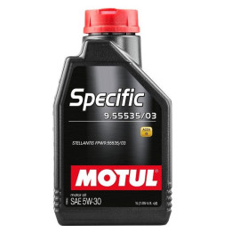 Huile moteur SPECIFIC 9.55535/03 SAE 5W-30 1L 113662 MOTUL | Huiles moteur