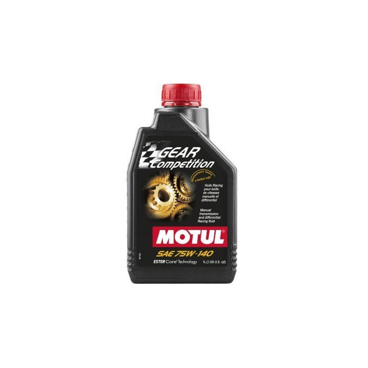 Huile de transmission GEAR COMPETITION SAE 75W-140 1L 105779 MOTUL