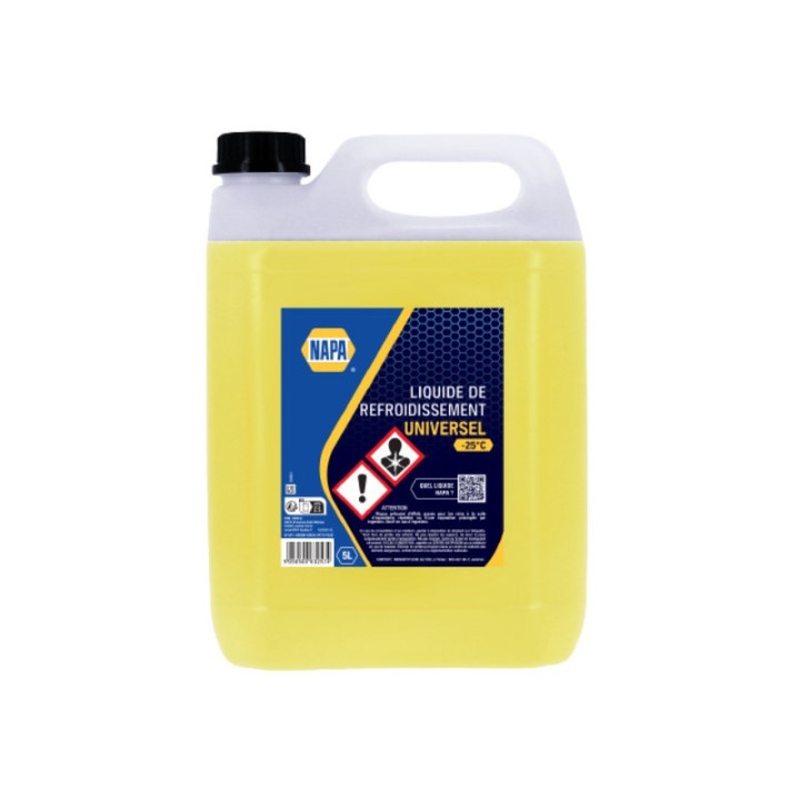 Liquide de refroidissement UNIVERSEL -25°C 5L NLR25U-5L NAPA | Liquides et additifs