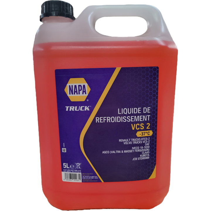 LIQUIDE DE REFROIDISSEMENT -37°C 5L | Liquides et additifs