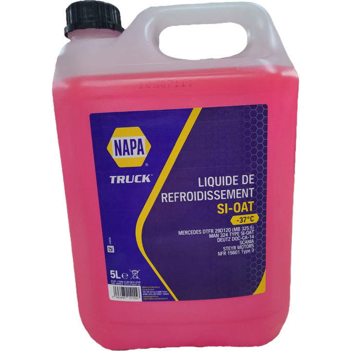LIQUIDE DE REFROIDISSEMENT -37°C 5L | Liquides et additifs