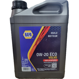 Huile moteur 0W-20 ECO VOLVO 2L NOS0W20-2L NAPA