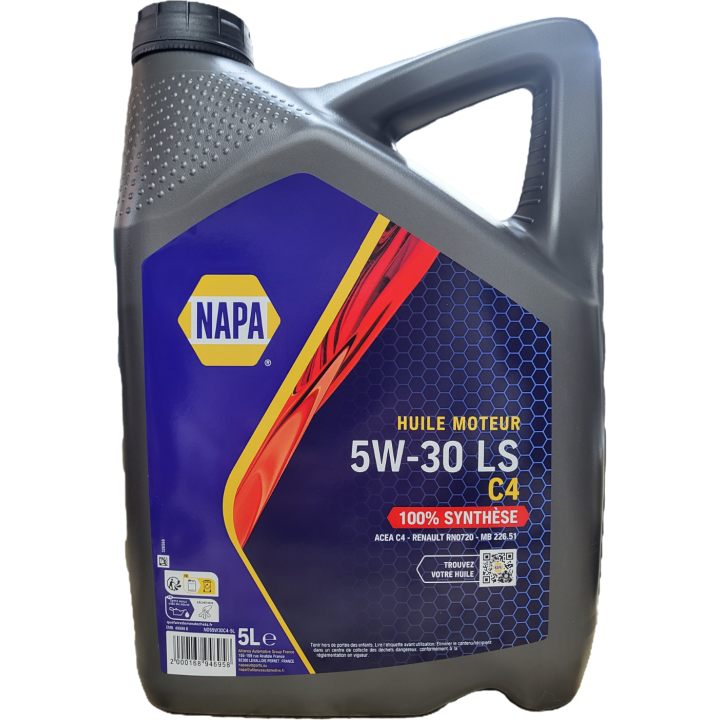N0S5W30C4-5L NAPA | Huiles moteur