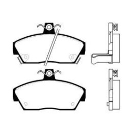 Plaquettes de frein BP-2013 KAVO PARTS