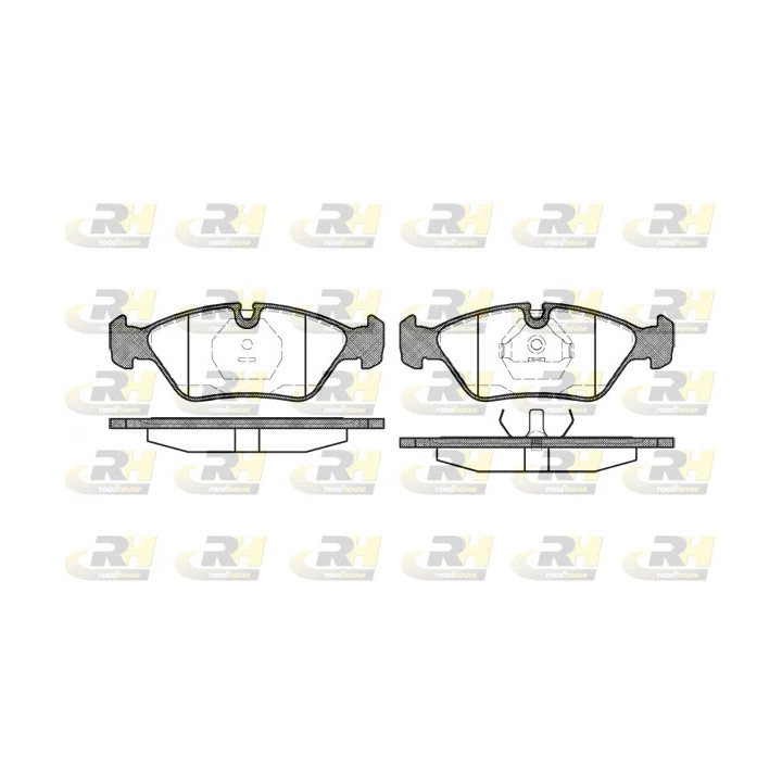 Plaquettes de frein 2139.00 ROAD HOUSE