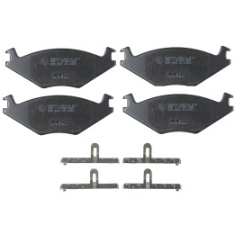 Jeu de 4 plaquettes de frein ABP1097 AUTOMOTOR