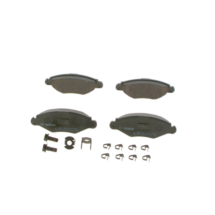 Jeu de 4 plaquettes de frein BP376 BOSCH