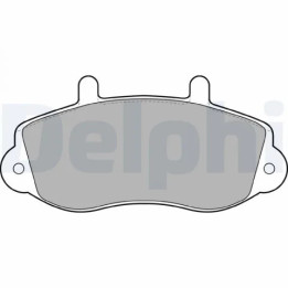 Jeu de 4 plaquettes de frein DELPHI LP1406 | MSC Auto Pièces