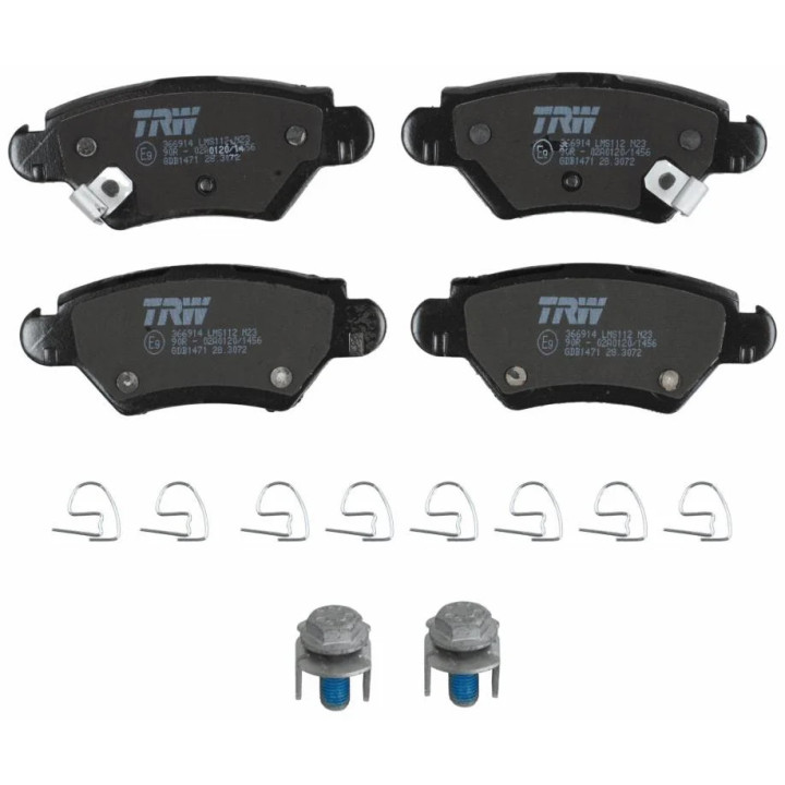 GDB1471 TRW | Plaquettes de frein