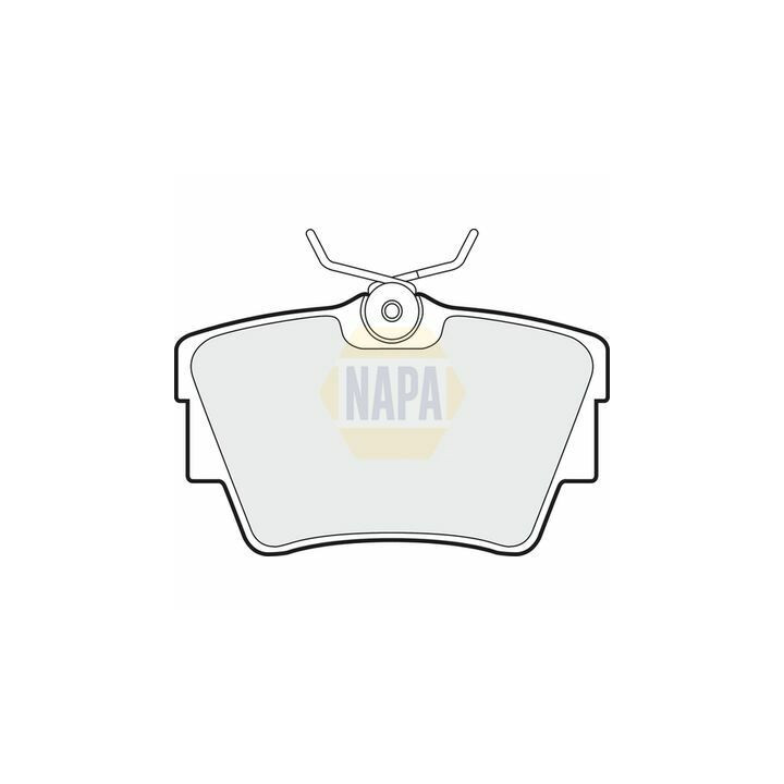 Jeu de 4 plaquettes de frein NAPA NBP1394 | MSC Auto Pièces