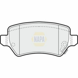 Jeu de 4 plaquettes de frein NBP1325 NAPA