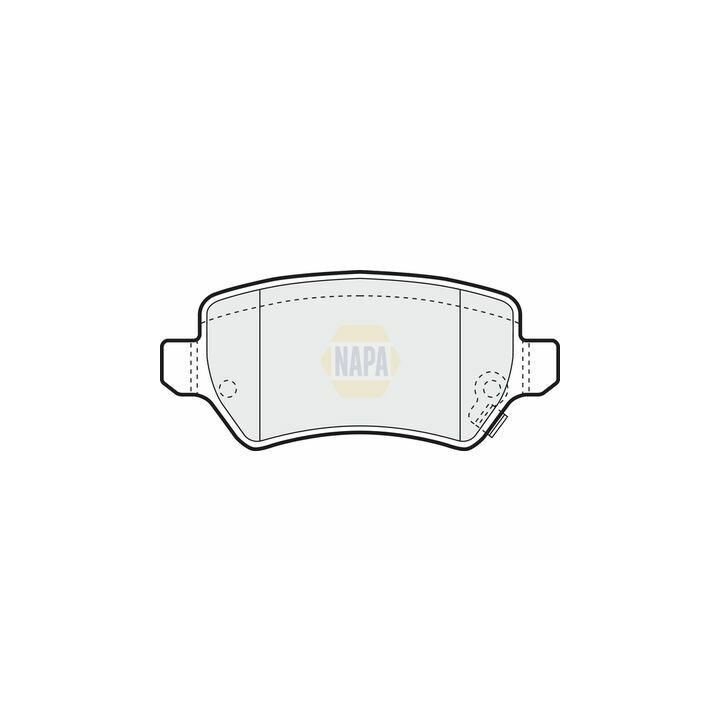 NBP1325 NAPA | Plaquettes de frein