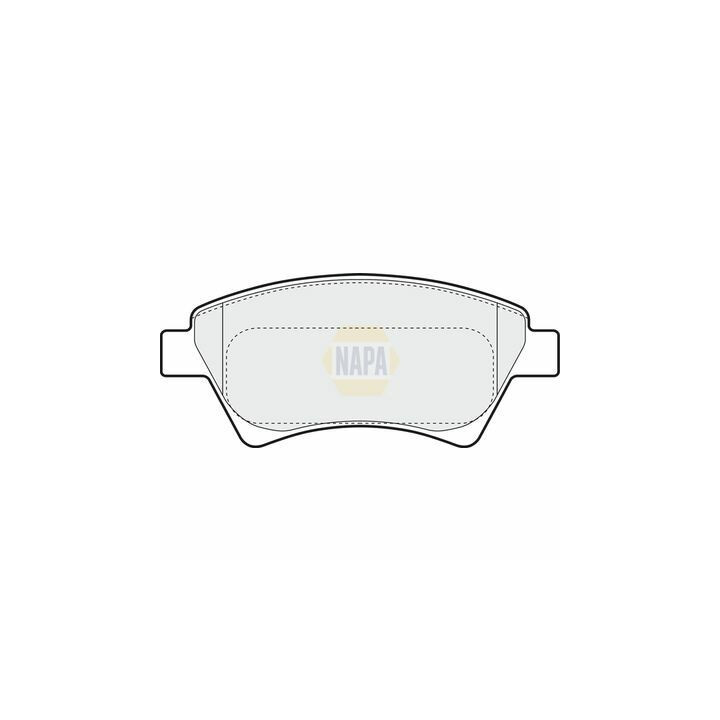 Plaquettes de frein NBP1039 NAPA