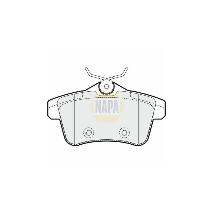 Plaquettes de frein NBP1065 NAPA