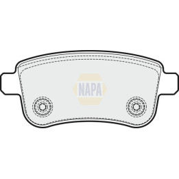 Plaquettes de frein NBP1114 NAPA