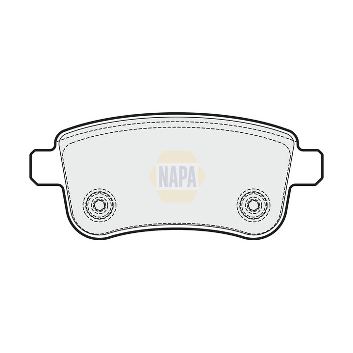Plaquettes de frein NBP1114 NAPA
