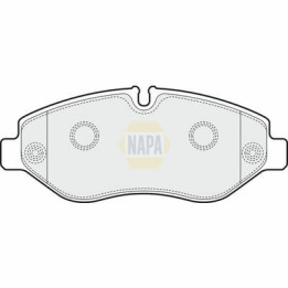Plaquettes de frein NBP1280 NAPA