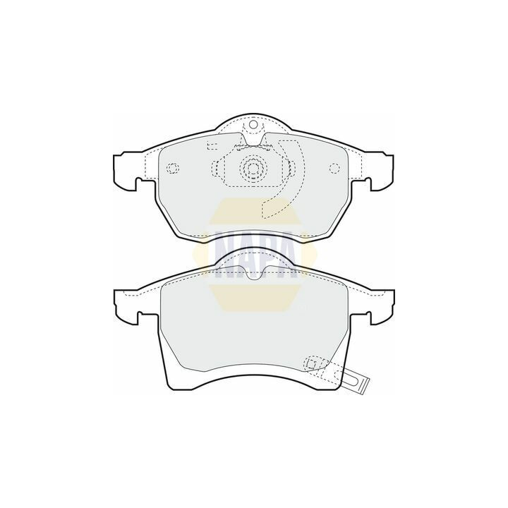 Plaquettes de Frein NBP1059 NAPA