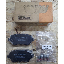 SPP1163 SOLID PARTS | Plaquettes de frein