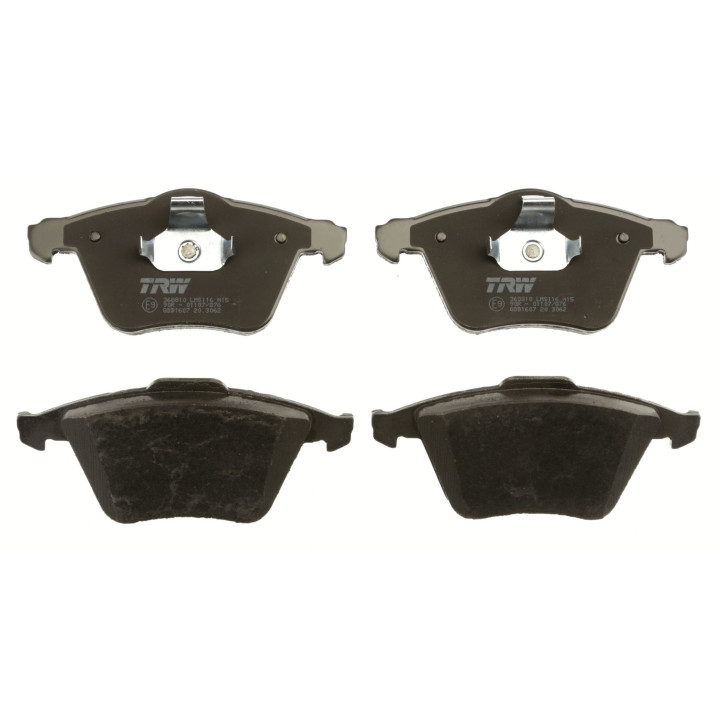 Plaquettes de frein GDB1607 TRW