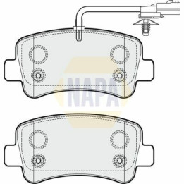 Plaquettes de frein NBP1068 NAPA