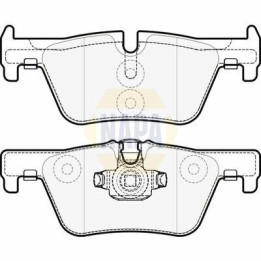 Plaquettes de frein NBP1323 NAPA