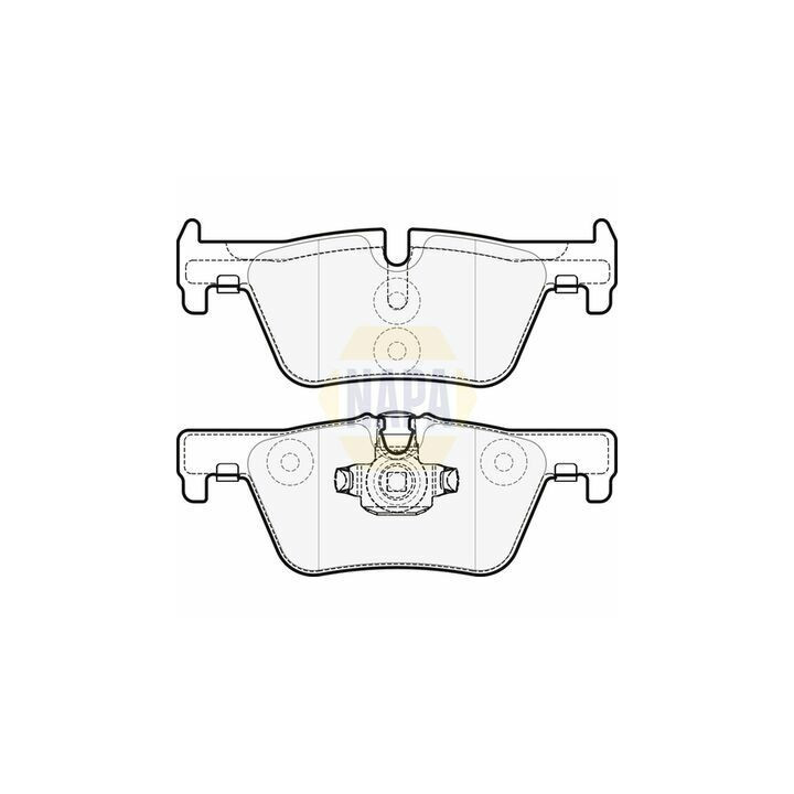 Plaquettes de frein NBP1323 NAPA