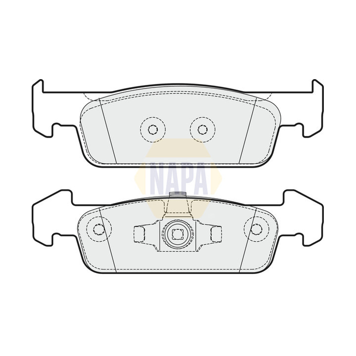 Plaquettes de frein NBP1385 NAPA