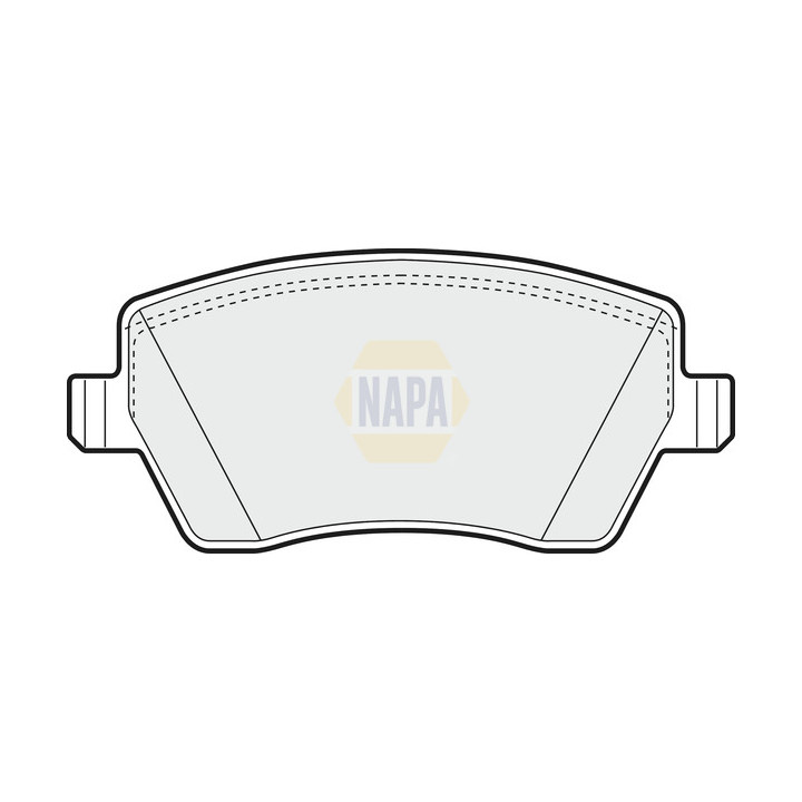 Plaquettes de frein NBP1001 NAPA