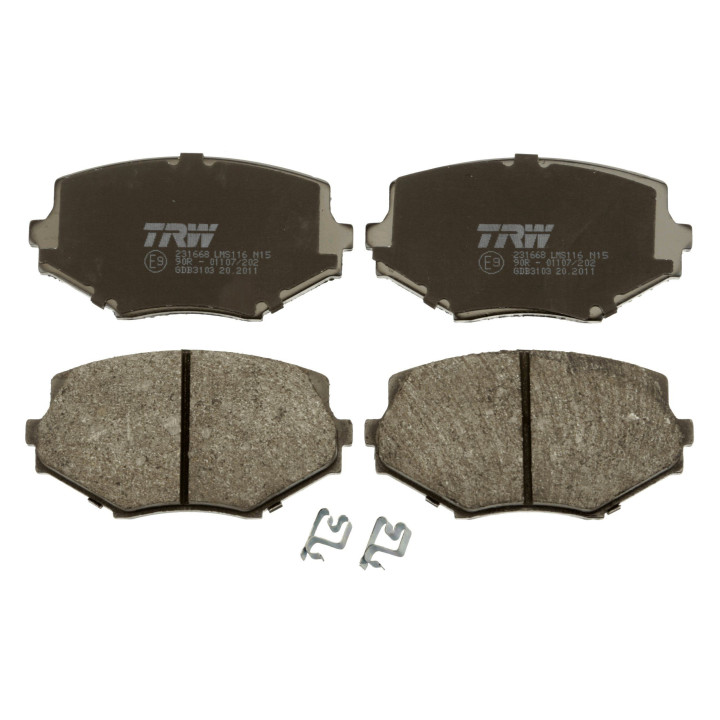 Plaquettes de frein GDB3103 TRW