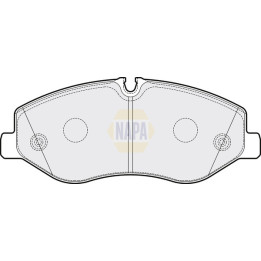Plaquettes de frein NBP1526 NAPA
