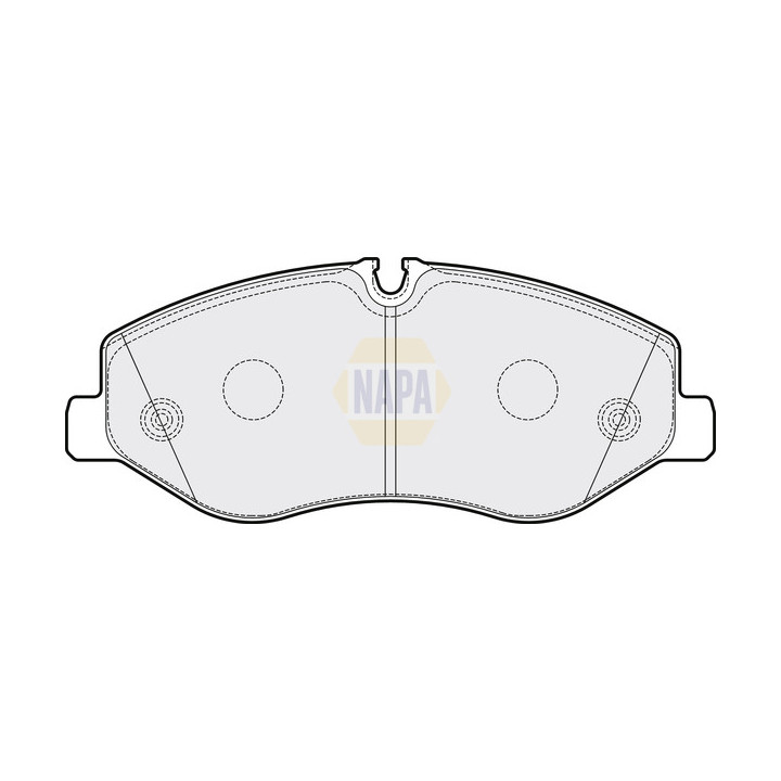 Plaquettes de frein NBP1526 NAPA