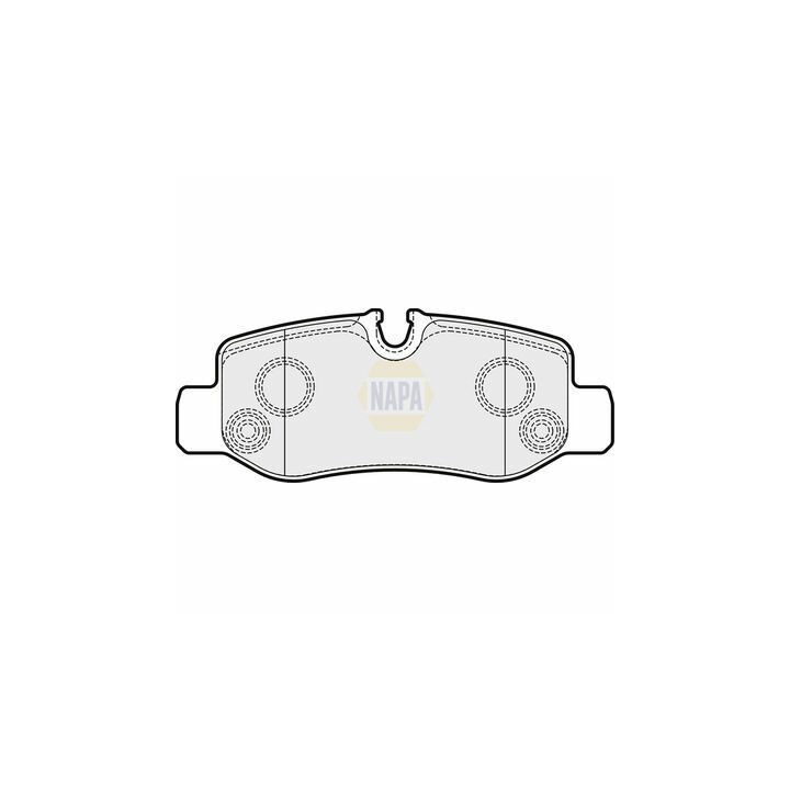 Plaquettes de frein NBP1110 NAPA