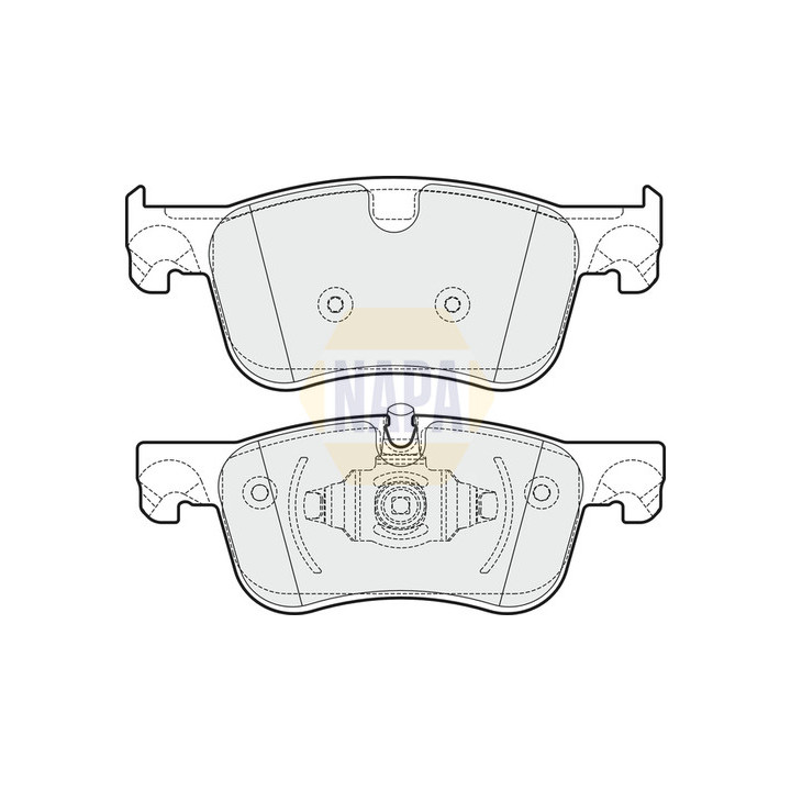 Plaquettes de frein NBP1025 NAPA