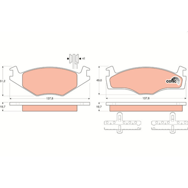 PS21 TECH'IN | Plaquettes de frein