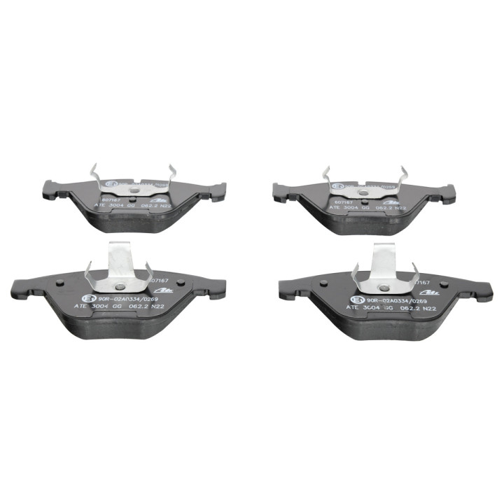 Plaquettes de frein 607167 ATE