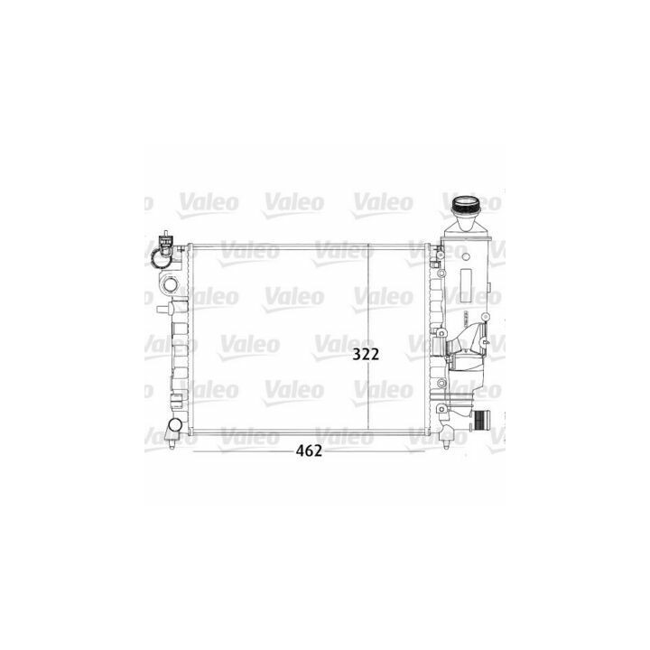Radiateur 731498 VALEO