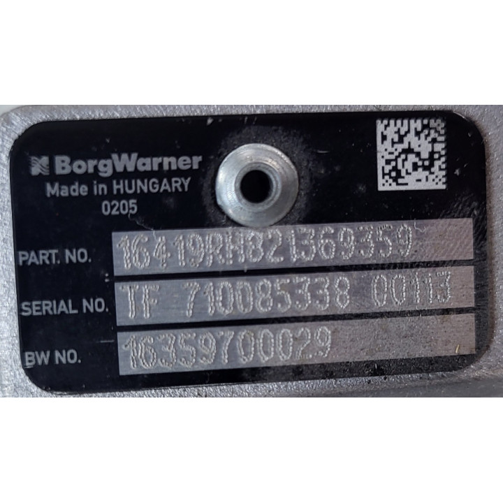 Turbocompresseur 16359700029 / 16419RH621369359 RENAULT