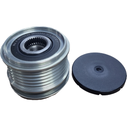 Poulie d'alternateur à roue libre F-557755.02  INA + Protection de la poulie d'alternateur F-228824-91 INA