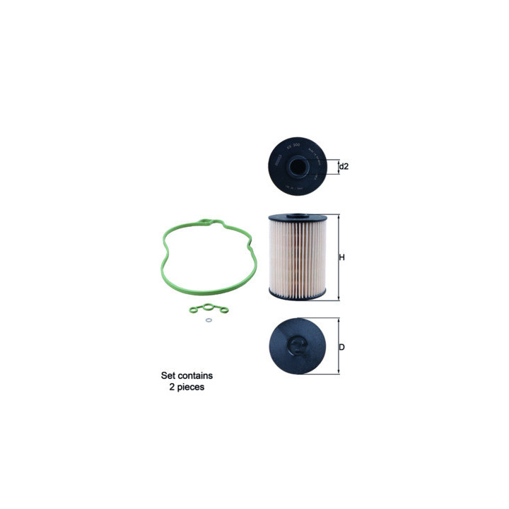 Filtre à carburant KX 200D/S KNECHT